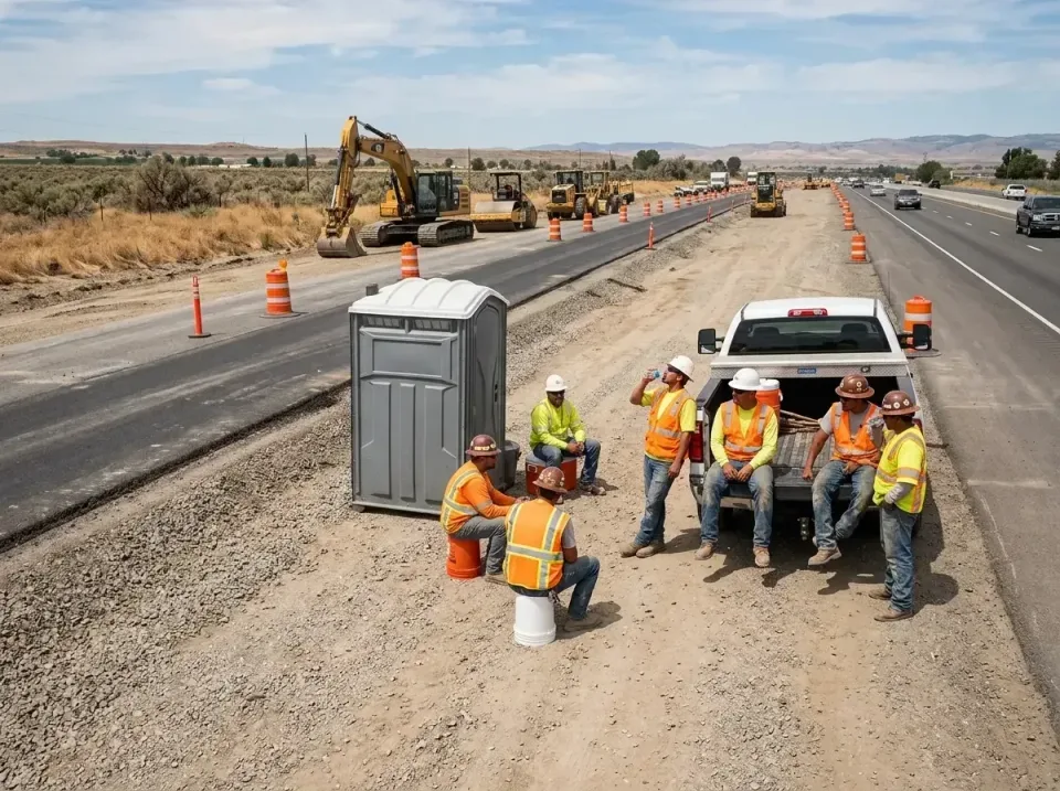 highway-road-construction-crew-007 — frequently asked questions, Porta Potty and Restroom Rentals in Highland Acres, DE